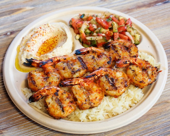 Shrimp Kebab Plate