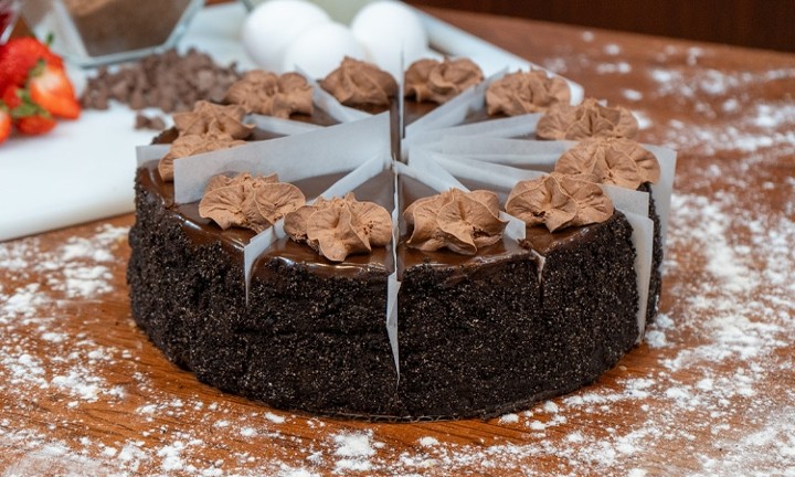 Chocolate Bavarian Fudge Cake Whole