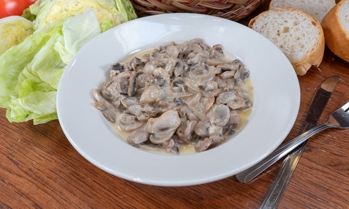 Mushrooms in Butter Sauce Side