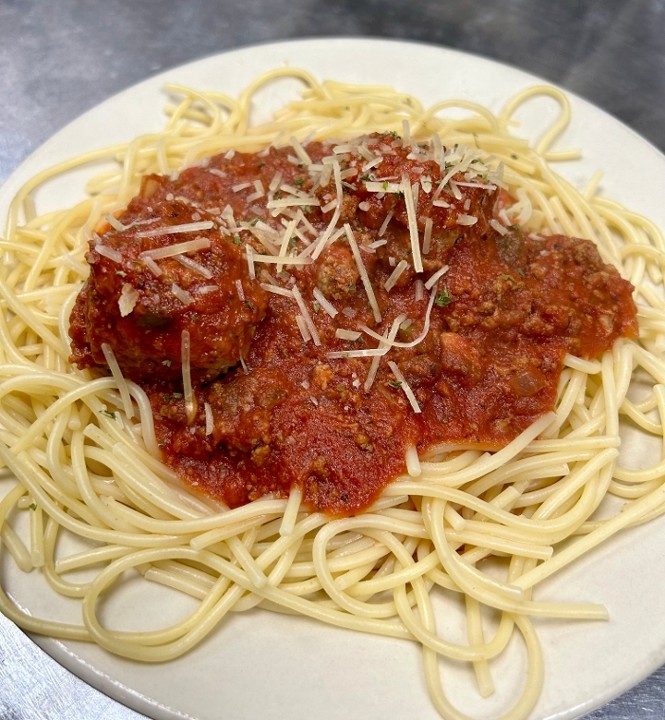 Dinner Spaghetti & Meatballs