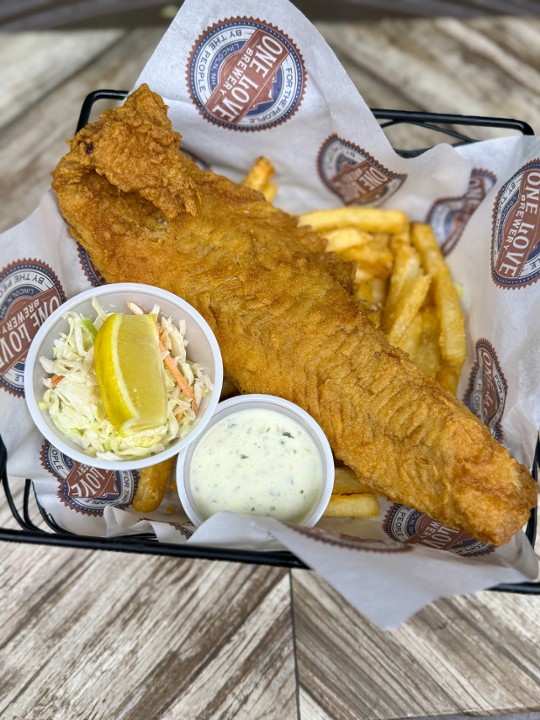 Old School Fish and Chips