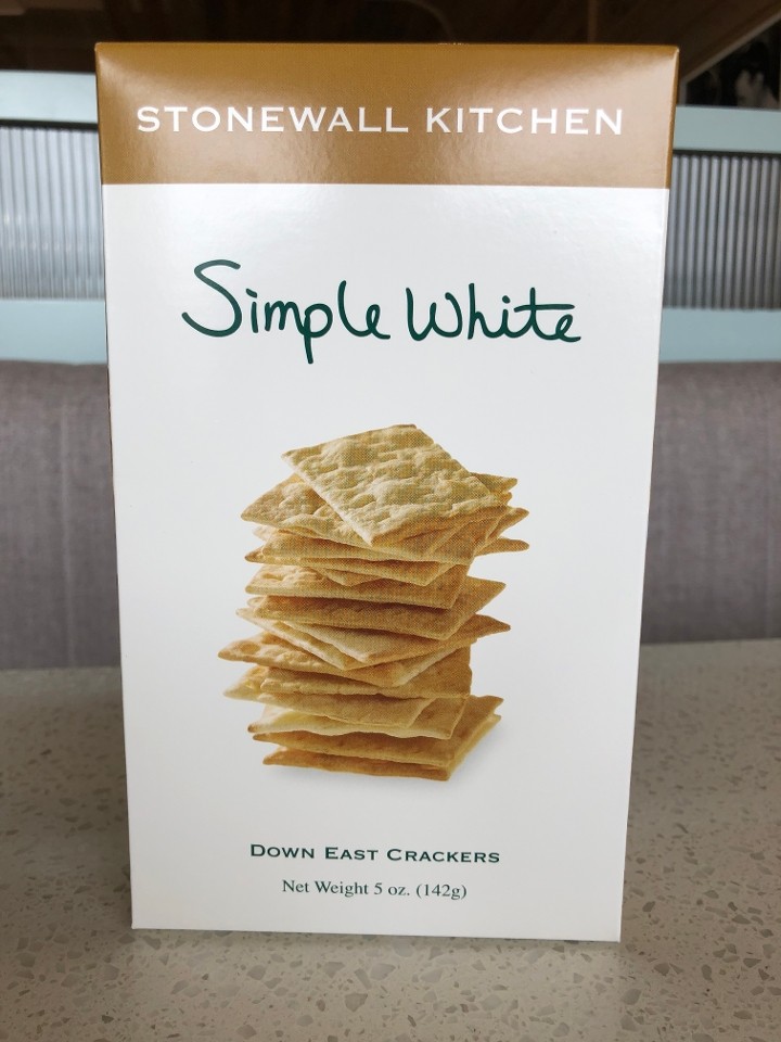 Simple White Crackers
