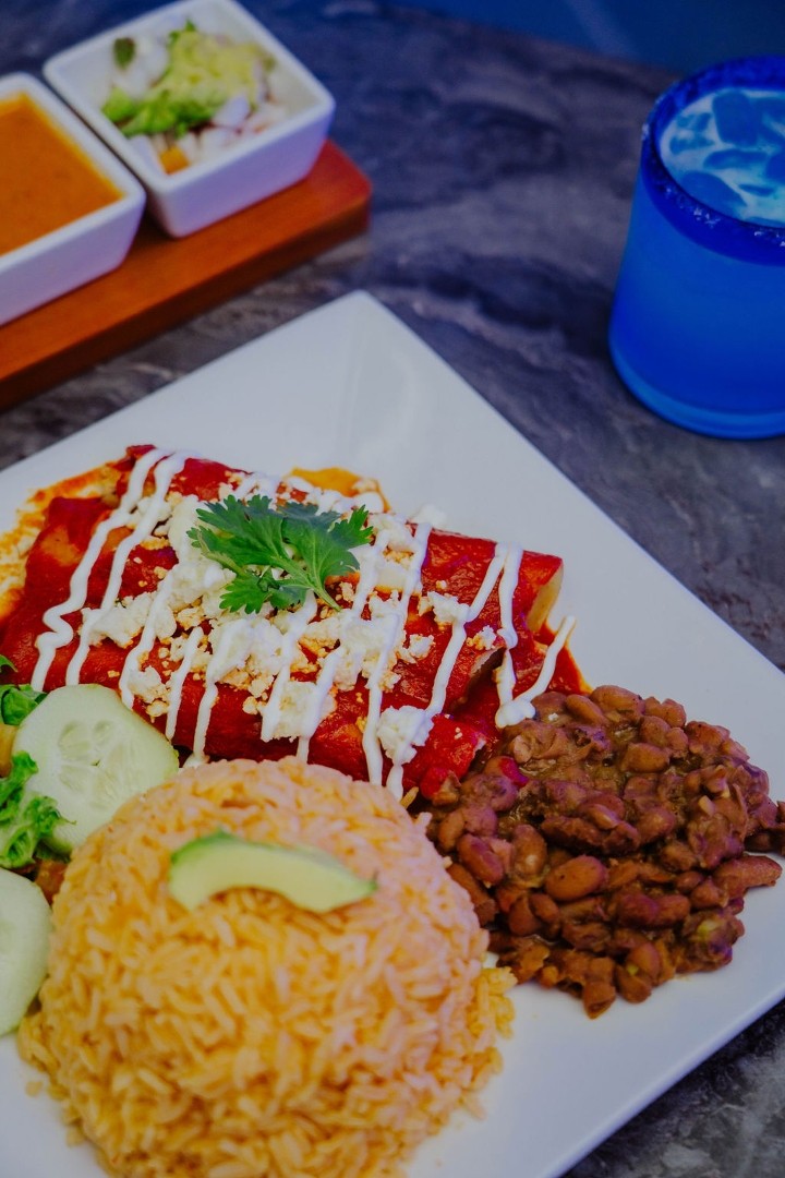 Blue Agave-Ave 5080 Annunciation Circle - Enchiladas Rojas