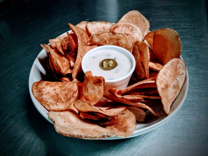 Kettle Chips & White Queso