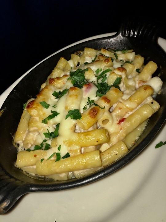Baked ziti with 5 cheeses