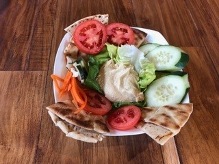 Hummus, & grilled pita