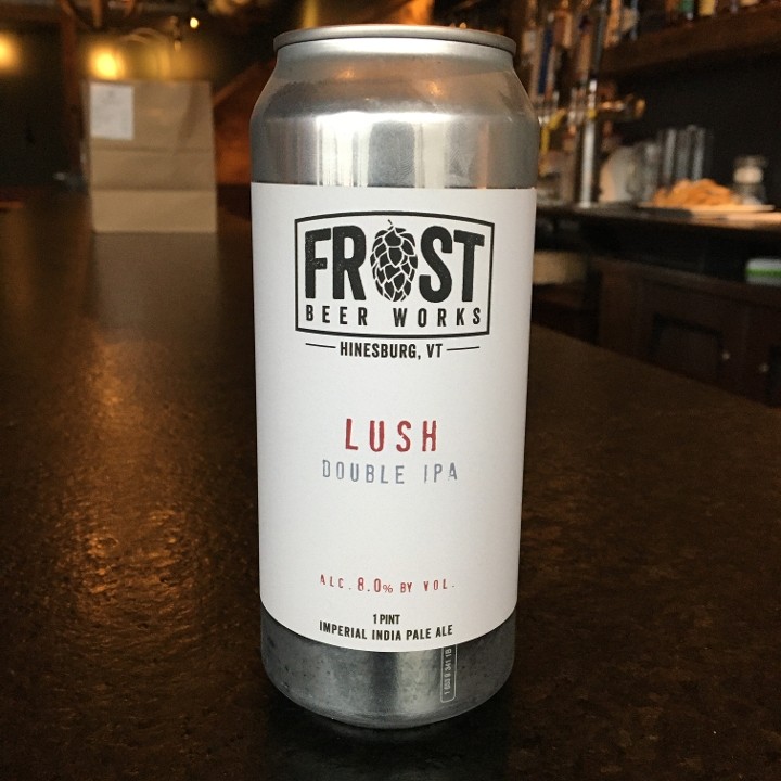 Frost Beer Works Lush double IPA