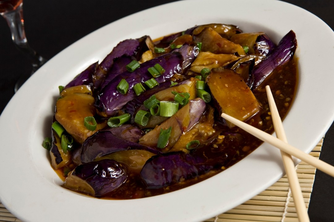 Sichuan Garlic Sauce Eggplant/鱼香茄子