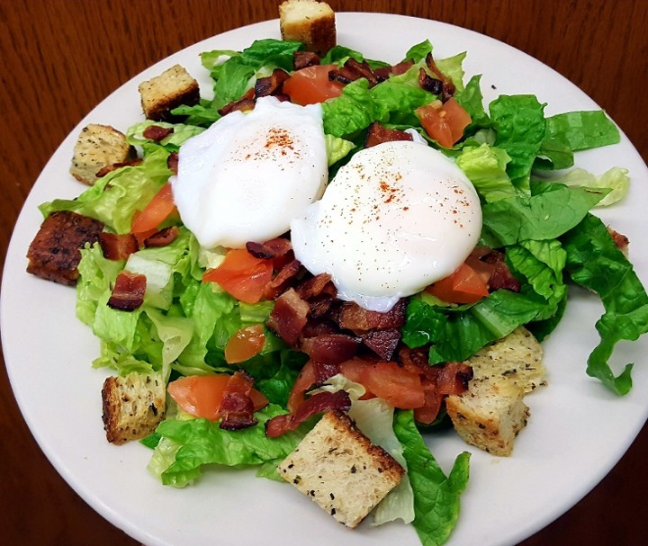 Poached Egg BLT Salad