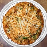 Spinach Chicken Feta Pizza