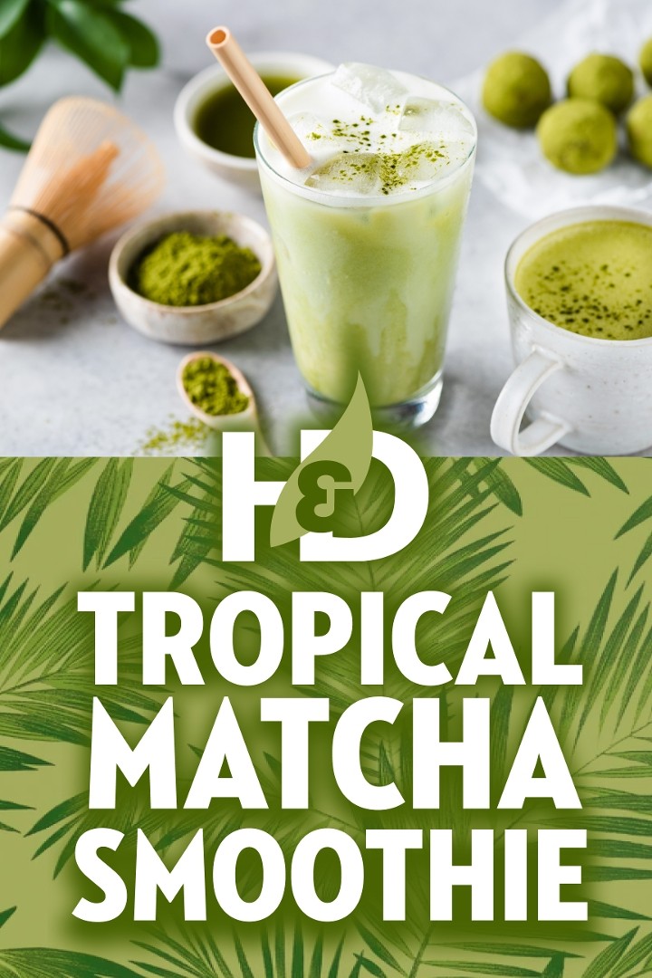 Tropical Matcha Smoothie