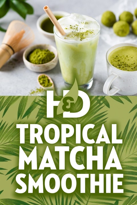 Tropical Matcha Smoothie