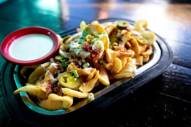 Factor's Bacon Cheese Fries