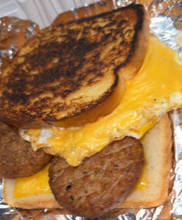 Grilled Cheese Breakfast Sandwich