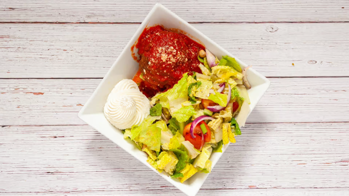 Alicia's Meatball & Italian Salad
