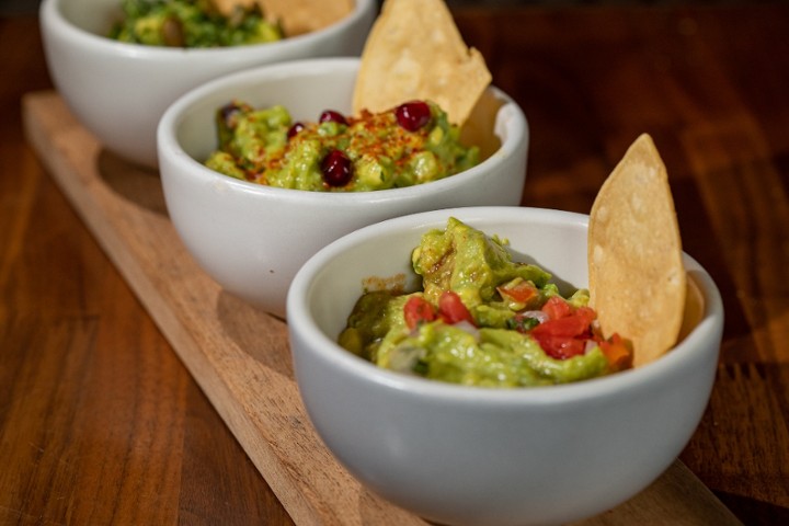 Trio of Guacamoles