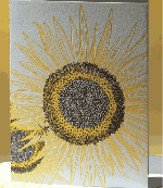 Sunflower Plain Card