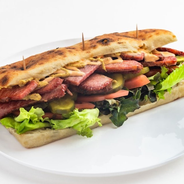 Grilled Pastrami Sandwich  -Custom!