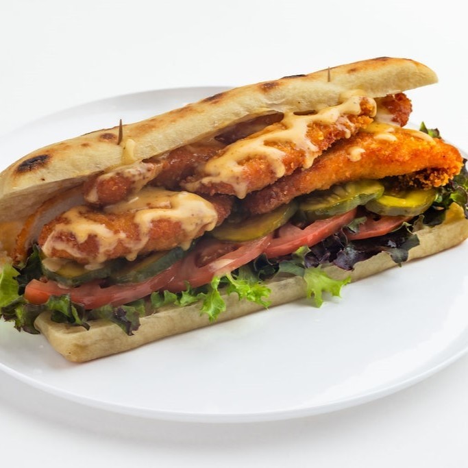 House Schnitzel Sandwich