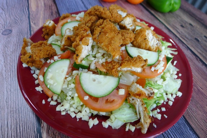 Lg. Chicken Tender Salad