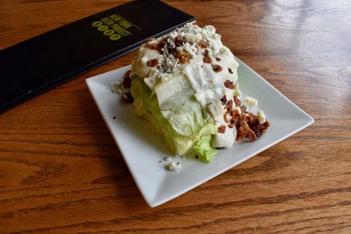 Wedge Salad with bacon