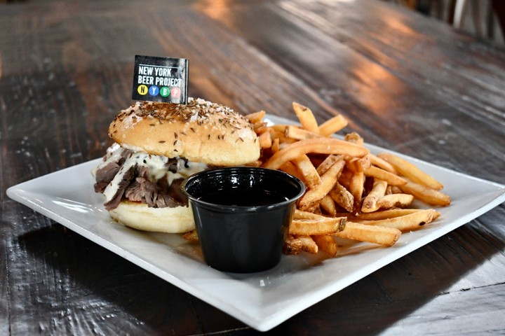 Buffalo Beef on Weck