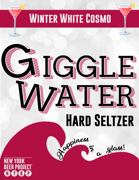 Winter White Cosmo Gigglewater 32oz Crowler
