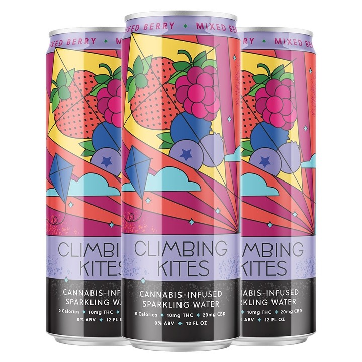 Mixed Berry CK Sparkling Water - 4-pack