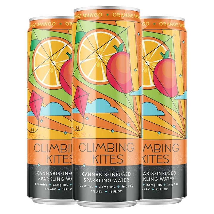 Orange Mango CK Sparkling Water - 4-pack