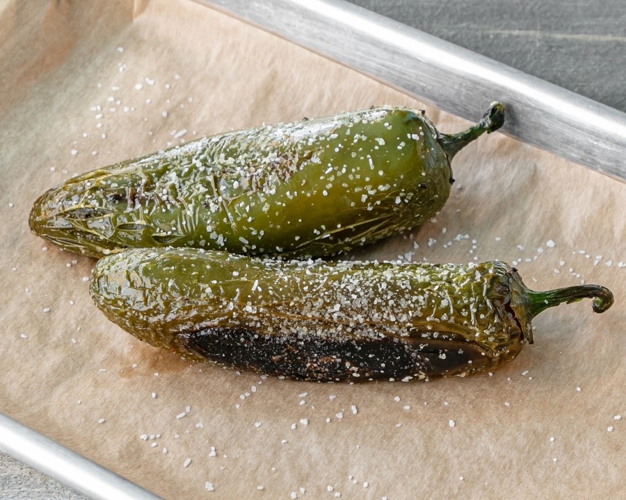Whole Salted Grilled Jalapeno