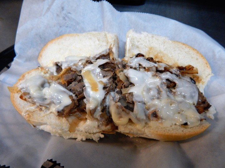 STEAK ONIONS AND CHEESE SPECIAL WITH SIDE