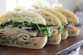 Roasted Turkey & Swiss Sandwich