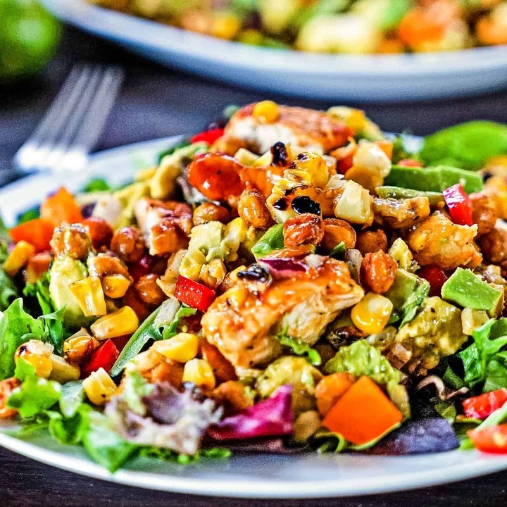 Southwest Salad with Grilled Chicken