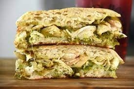 Grilled Chicken Pesto Sandwich