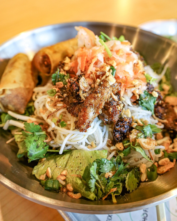 Honey Lemongrass Pork Vermicelli Bowl