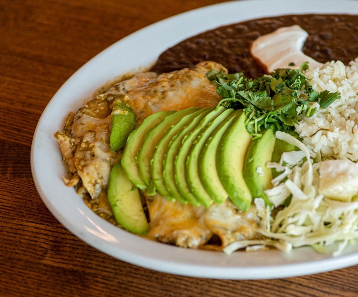 Nada Chicken Enchiladas