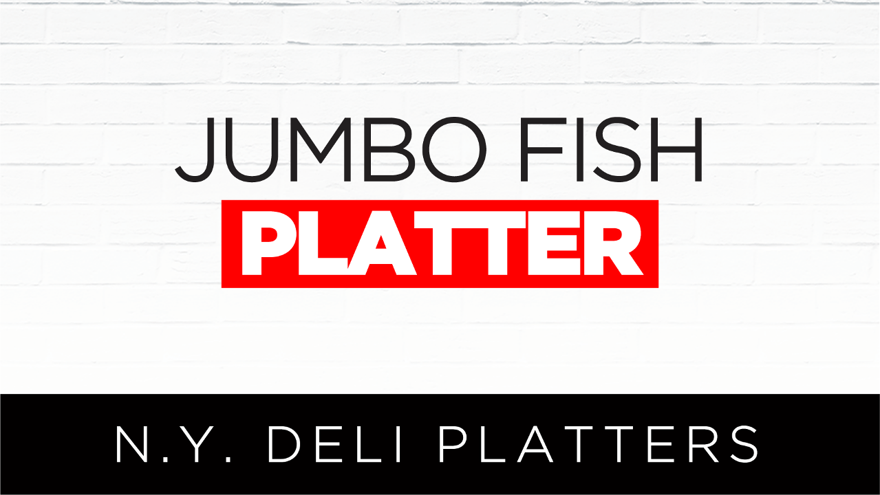Jumbo Smoked Fish Platter [10 ppl]