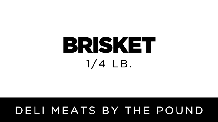 Brisket | 1/4 lb.