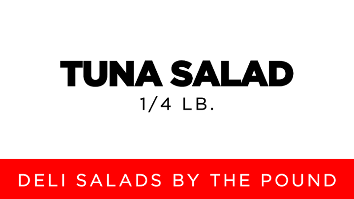 Tuna Salad  | 1/4 lb.