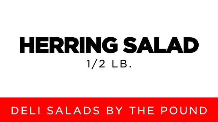 Herring Salad  | 1/2 lb.