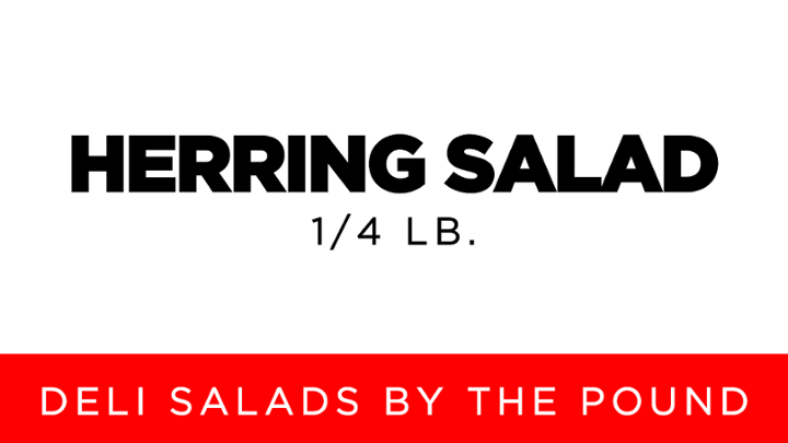 Herring Salad | 1/4 lb.