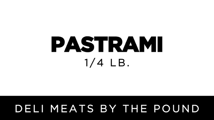 Pastrami | 1/4 lb.