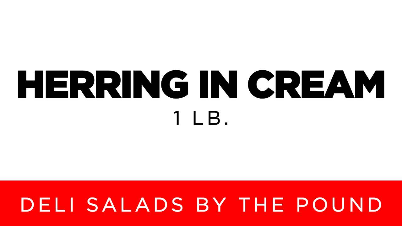Herring in Cream | 1 lb.