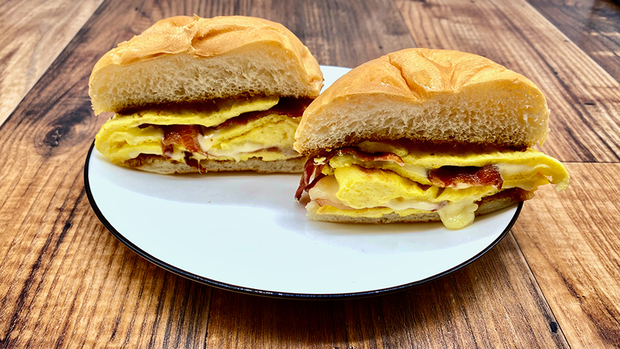 .Signature Breakfast Sandwich