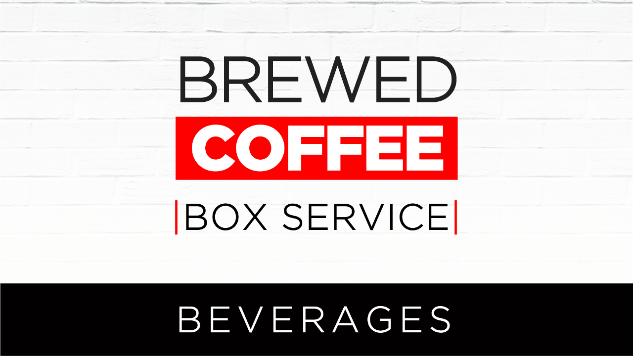 Brewed Coffee | Box Service