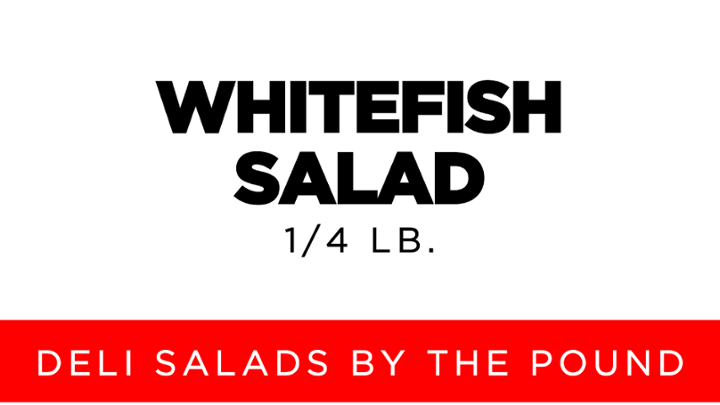 Whitefish Salad | 1/4 lb.