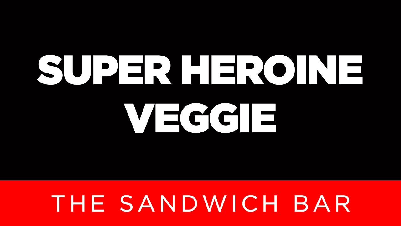 3' Super Heroine Veggie