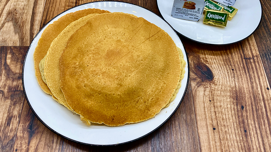 .Jumbo Pancakes
