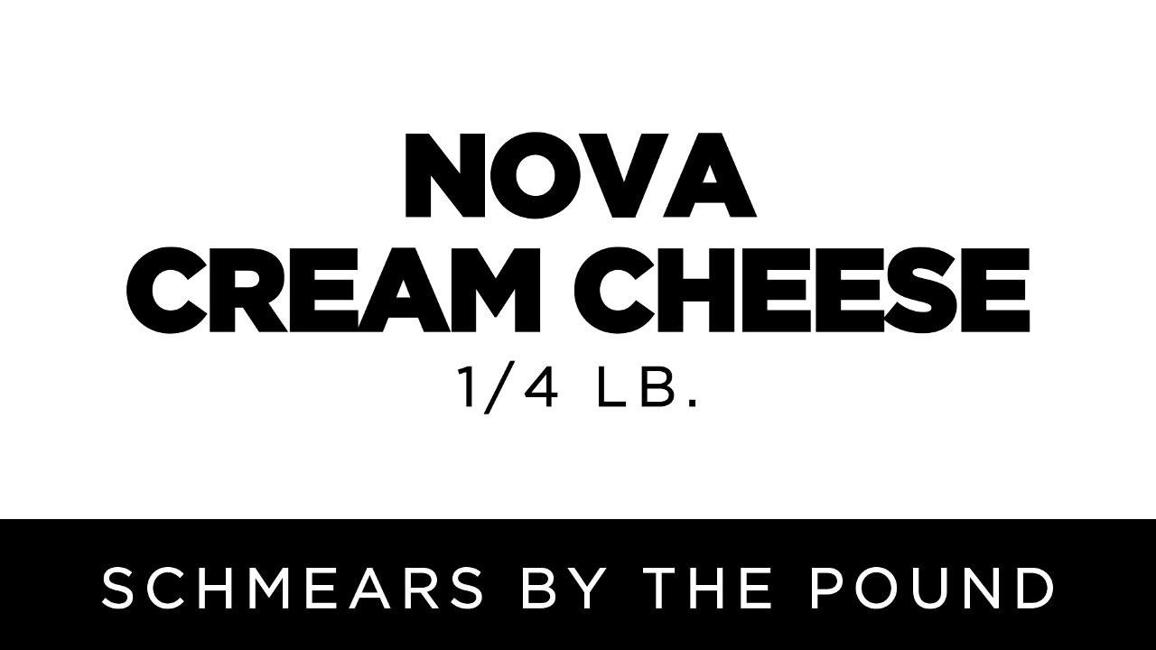 Nova Cream Cheese | 1/4 lb.