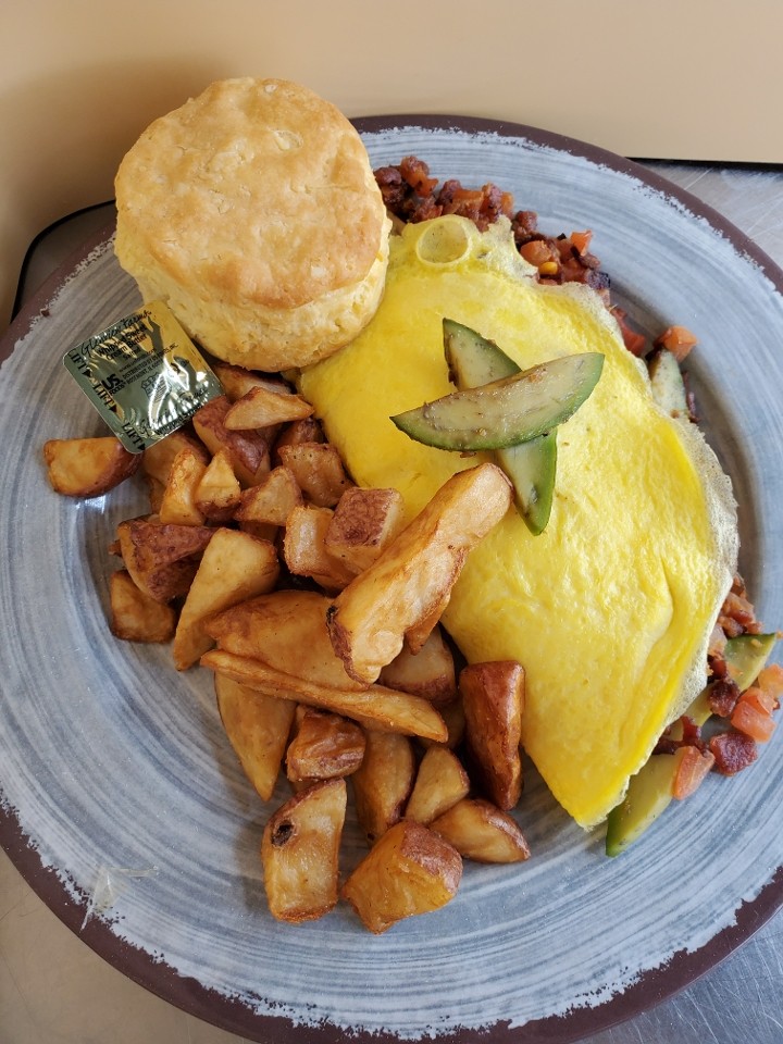 Page's Okra Grill Summerville 142 Brighton Park Blvd The O.V. Omelet